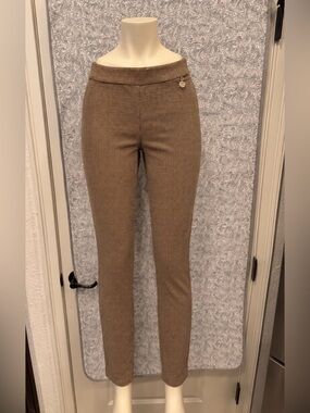 Tommy Hilfiger Slim Houndstooth Brown Dress Pants
size 8